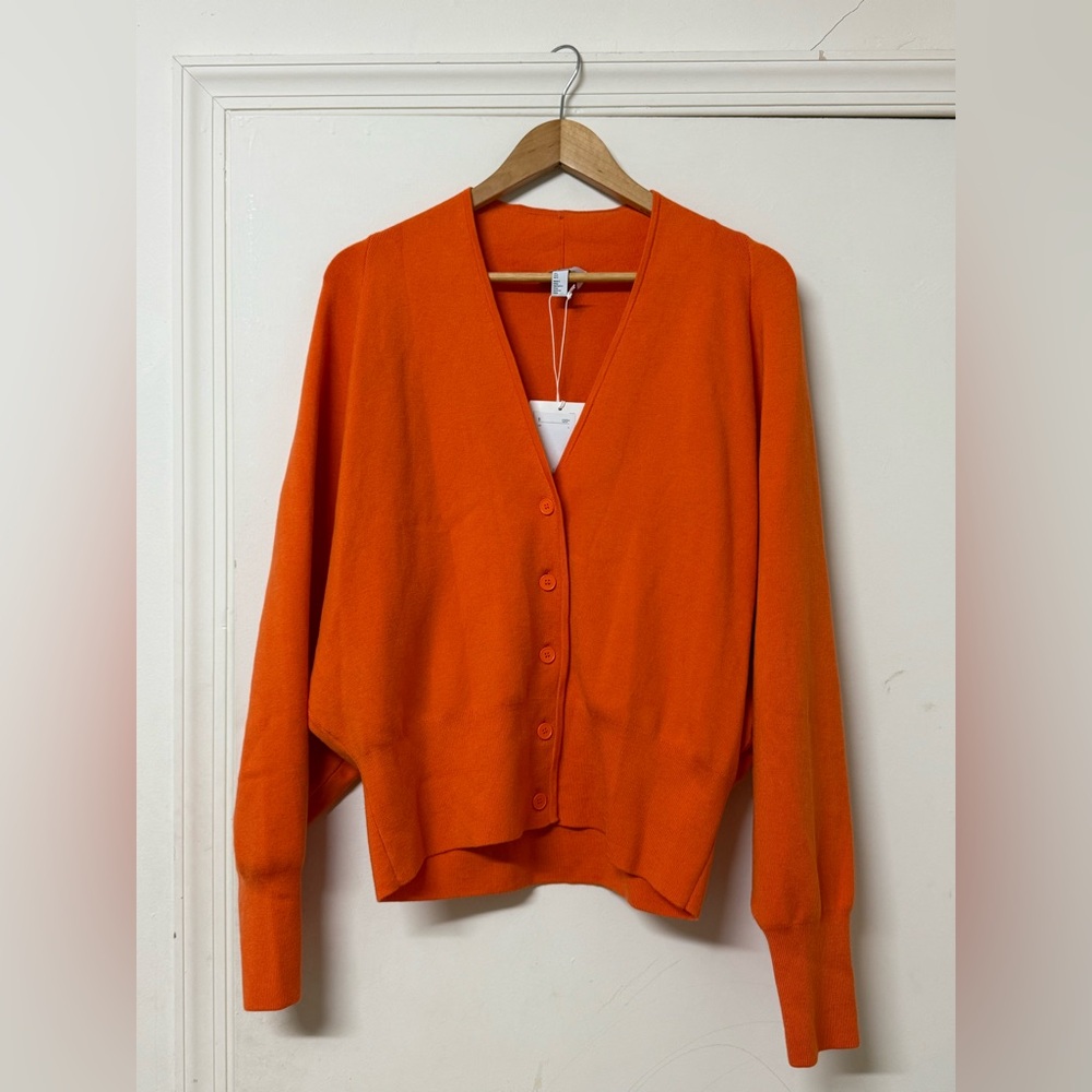 COS Vibrant Orange Women's Cardigan